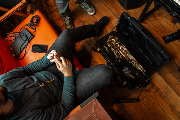 Braden's Saxophone Case